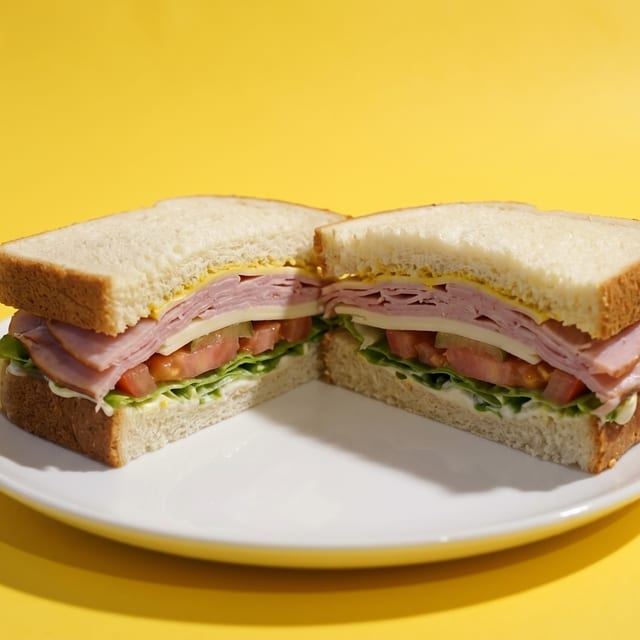 Ham, Mortadella, Deli Turkey, Tuna, Chicken Salad, Egg Salad, or Crab Salad.