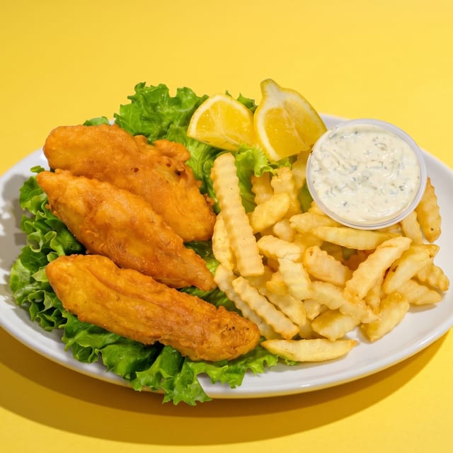 Fish and Chips.